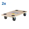 2 x Möbelroller Rollbrett Transportwagen Transportroller Rollwagen je 200 kg