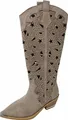 Alma En Pena Schaftstiefel  Beige