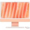 Apple iMac Orange CZ1EV-01000000 - 61cm24‘‘ M4 10-Core CPU, 10-Core GPU, 24GB RAM, 256GB SSD, Standardglas, Magic Keyboard TID