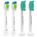 NEUE Philips Sonicare Bürstenköpfe DiamondClean ProResults Standard Weiß 4er Set