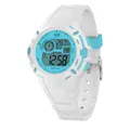 ICE-WATCH - Ice Digit Explorer White Blue - Weiße Jungenuhr mit Silikonarmband - 024003 (Small)