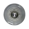 Comair 7001119 Ersatzrolle für Rollhocker Crystal und Jockey transparent