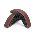 Schleifbänder 50 x 686 mm 16 Stück,Schleifband Set je 2 x Korn 60/120/240/320/400/600/800/1000 für Bandschleifer Schleifmaschine bandschleifer,Polieren Metall,Holz|Fingerschleifer
