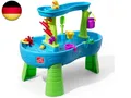 Step2 Rain Showers Wasserspieltisch | Großer Wassertisch mit 13-teiligem
