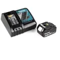 Makita DDF 485 RT1J Akku Bohrschrauber 18V 50Nm im Makpac + 1x 5,0 Ah Akku + Ladegerät