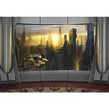 KOMAR Papiertapete "STAR WARS Coruscant View", Breite 368 cm - bunt