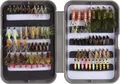 Bassdash Fliegenfischen Set 76 Teile mit Forellenfliegen und Tackle Box klein b