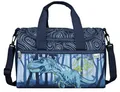Scooli - Jurassic World Sporttasche für Kinder - 23 x 35 x 16 cm - geräumiges Hauptfach - Verstellbarer Schultergurt - Zubehör für die Schule - Umhängetasche
