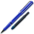 LAMY Tintenroller Safari ROLL INK Blau mit Füller Tintenpatrone blau löschbar