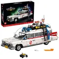 LEGO Icons Ghostbusters ECTO-1, großes Auto-Set für Erwachsene, Modellauto-Spielzeug, Geschenk zum Geburtsag für Männer, Frauen, Sie und Ihn, Ausstellungsstück für Sammler, Home-Deko 10274