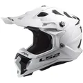 LS2 Motocross-Helm MX700 Subverter Evo II Solid - Weiß Glossy