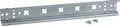 Hager Hutschiene UZ01B4 | 1-feldig | Stahl verzinkt | 247 mm Länge | Tragschienenbefestigung | 35x15 mm