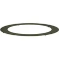 vidaXL Geeignet für Flachen Baumring Olivgrün Ø90/120 cm Stahl 873724