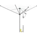 JUWEL Wäschespinne Novastar 500 Compact 4-5 Ladungen Alurohr 50mm Wäschetrockner - Silber