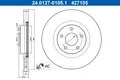 2x ATE Bremsscheibe belüftet Ø308mm für Ford Kuga III DFK Focus IV Turnier HP