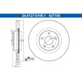 Bremsscheibe ATE 24.0127-0105.1, 1 Stück