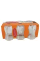 PASABAHCE Teegläser 6er Set Transparent Glas 8cm