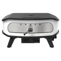 Cozze® Pizzaofen Rotate 17, inkl. Pizzastein / Thermometer, mit 3 Gasbrennern, 6kW, Grillfläche 42.5 x 42.5 cm, Gerätemaße 61 x 31 x 61 cm, Sta... - Weiß