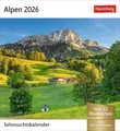 Alpen Sehnsuchtskalender 2026 - Wochenkalender mit 53 Postkarten: 53 Postkarten in einem Fotokalender für Bergfreunde. Beeindruckende Panoramen in einem Kalender zum Aufstellen (Postkartenkalender)