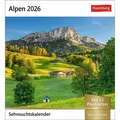 Athesia Alpen Sehnsuchtskalender 2026 - Wochenkalender mit 53 Postkarten (Harter Einband, Deutsch) (53959729)