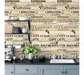 K&L Wall Art Fototapete Große Fototapete Cafe Esszimmer Kaffee Papiertapete Cafeteria Tapete, Wohnzimmer Wandbild modern
