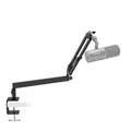 TONOR Mikrofon Arm Niedrig Profil, Low Microphone Boom Arm Auf/Ab voll verstellbar Mikrofonarm Ständer Halterung mit hoher Kompatibilität, für Gaming, podcast, Aufnahme, 38 cm +35 cm, Schwarz, T20LP