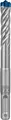 Bosch Professional Hammerbohrer 2608900096 | SDS-plus-7X | 10x50x115 mm | Vollhartmetallkopf | 4-Schneider | Beton