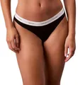 Calvin Klein Women's Thong LV00QF8518 Thong, Black (Black), XS, Schwarz (Schwarz), XS