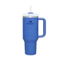 STANLEY 1913 Quencher H2.0 Flowstate Trinkflasche Mit Strohhalm 1.2L - Thermobecher Kühlt 11 Stunden - 48 Stunden Eisgekühlt - Spülmaschinenfest - Thermosflasche BPA Frei - Edelstahl - Iris