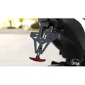 Highsider Pro Akron-RS, Kennzeichenhalter - Schwarz