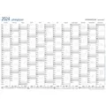 Staedtler Jahresplaner Kalender Wandkalender Lumocolor 2025 84x60 cm abwischbar