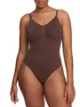cfab Shapewear Damen Body Bauchweg mit Slip, Sculpting Bodysuit figurformend für Taille und Mitte, verstellbare Träger, glatte Silhouette unter Kleidung, Strong Support, weich atmungsaktiv XS-5XL Slim