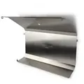 Grillrost.com BBQ Grillrost BBQ Hitzeschild Napoleon Rogue 425 (hoch), Made in Germany silberfarben Hitzeschild Rogue 425 (hoch) | 500 cm x 605 cm x 150 cm