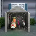 Geräteschuppen Zeltgarage Fahrradzelt Lagerzelt Winterhühnerstall 157× 166×218cm