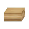 IZODEKOR 3D Wandpaneele Holzoptik | 50x100x2 cm | Dekorative Styropor Wandverkleidung Holzeffekt aus EPS für Innen- und Außenbereiche | Wasserfest | AP-01