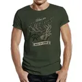 RAHMENLOS® T-Shirt als Geschenk für Jäger - wenn der Hirsch ruft grün 3XL