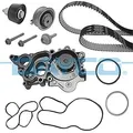Wasserpumpe + Zahnriemen Satz für Audi Skoda VW Seat Dayco Ktbwp8191 2012 ->
