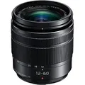 Panasonic  Lumix G VARIO 12-60 mm F3.5-5.6 ASPH. POWER O.I.S. 58 mm Filtergewinde (Micro Four Thirds Anschluss) schwarz
