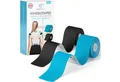 Health Press Kinesiologie-Tape 2 Rollen Profi Physio Tape & Sporttape Hautfreundlich (5cm x 5m) DERMATEST: SEHR GUT