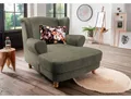 Loveseat HOME AFFAIRE Tassilo , grün (dunkelgrün), B:121cm H:107cm T:147cm, 100% Polyester, Sessel