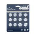 MediaRange Lithium Knopfzellen-Set, Sortiert, CR2016|CR2025|CR2032|CR2450, 12er Pack
