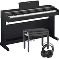 Yamaha YDP-145 Schwarz E-Piano Set
