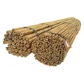 Dixiestore Bambusstäbe Set - Blumenstützen und Pflanzenstäben 120 cm 6/8 mm - 100 Stück Holzstäbchen Rund - Robuste Pflanzen Stütze