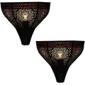 2er Set Orientalische Wandlampe Wandleuchte Wanddeko Yaniv Schwarz