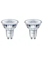 Philips LED-Lampe Classic Spot 3.5W/827 (35W) 36° 2-pack GU10