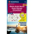 Kompass Fahrradkarte 3211 Rhein-Kreis Neuss, Kreis Viersen, Düsseldorf 1:50.000 (56561302)