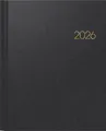 BRUNNEN Buchkalender Mod. Manager Wt 7 weektimer '26 | 210×260 mm, Kunststoff, schwarz