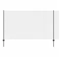 vidaXL Gartenzaun Schweißdrahtzaun mit Pfosten 25 x 1,4 m (B x H), (1-St)