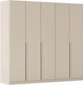 OTTO home Drehtürenschrank Kleiderschrank Schrank Garderobe AGORDO Schlafzimmer (in zwei Griff-Farben, Breiten 91-405 cm, Dekor- oder Hochglanzfront) durchdachte Innenausstattung, in 8 Breiten und 2 Höhen MADE IN GERMANY