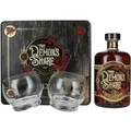 The Demon's Share Superior Blend Rum 12 Years Old 41% Vol. 0,7l in Tinbox mit 2 Gläser